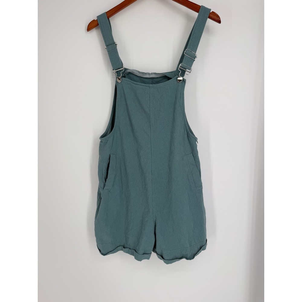 Womens Romper Overalls Large Boho Cottagecore Casual Lagenlook Shortalls Coastal